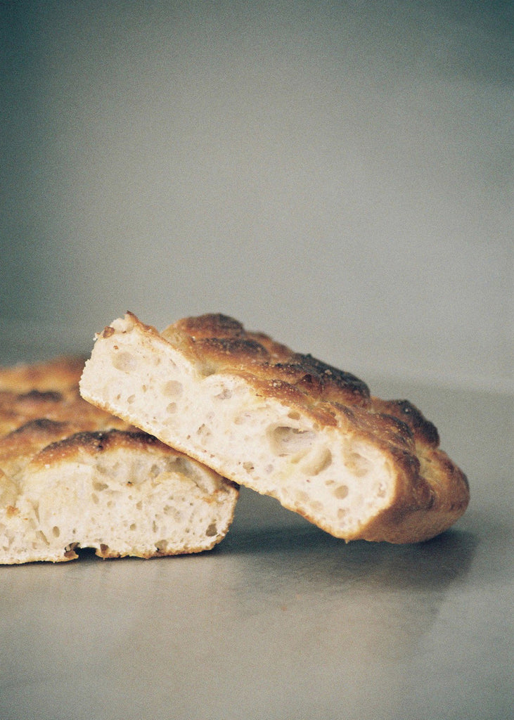Focaccia in the making