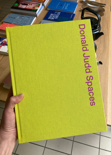 Donald Judd: Spaces 新品未開封 Donald Judd Spaces – BAUTIER