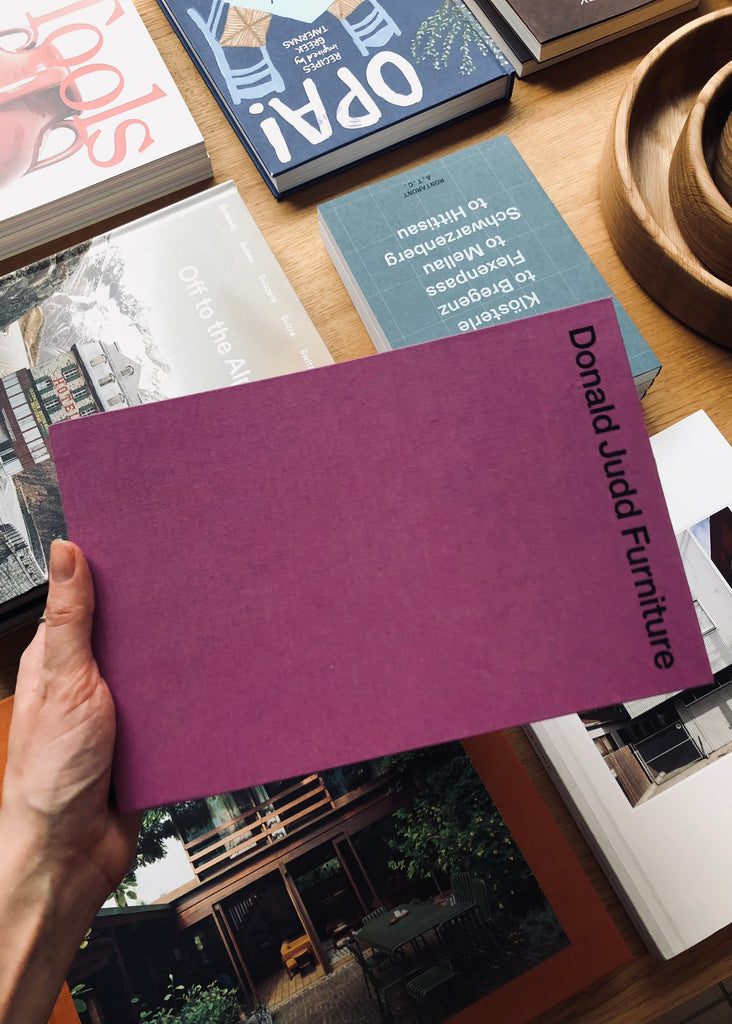 Donald Judd Furniture