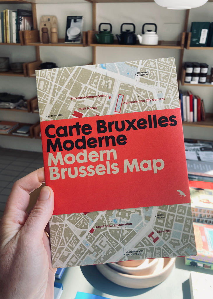 Modern Brussels Map