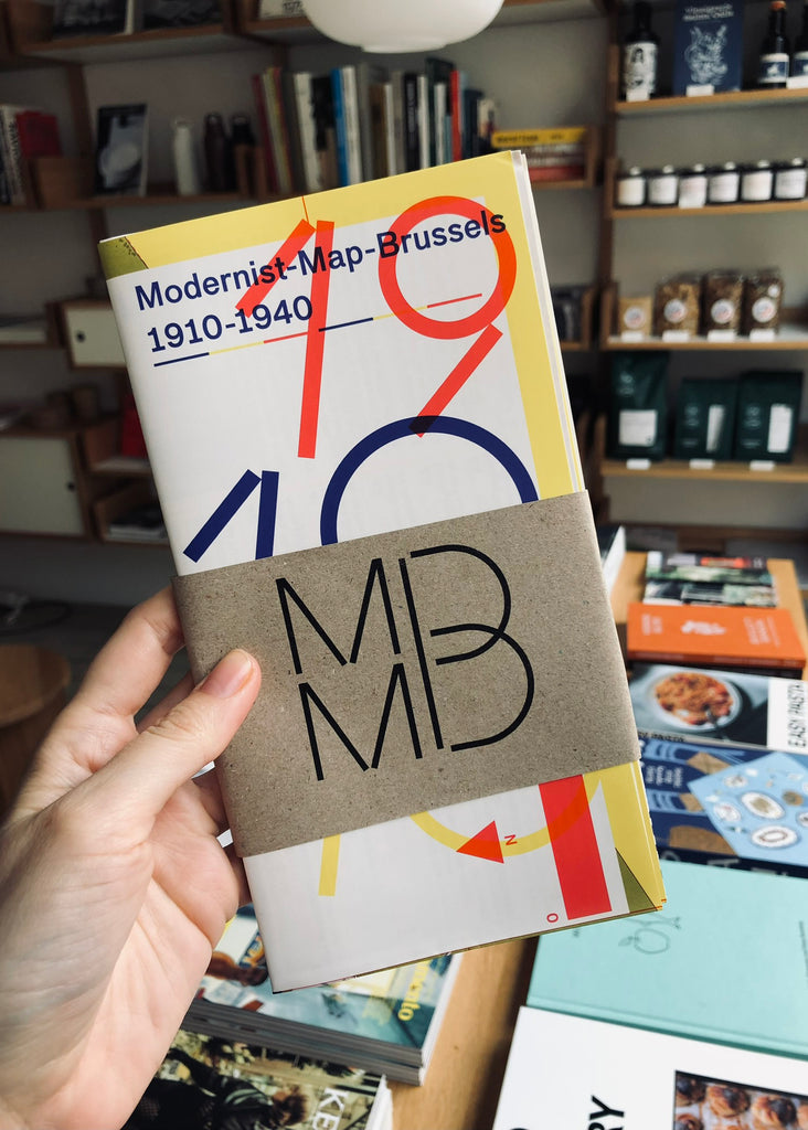 Modernist Map Brussels 1910-1940