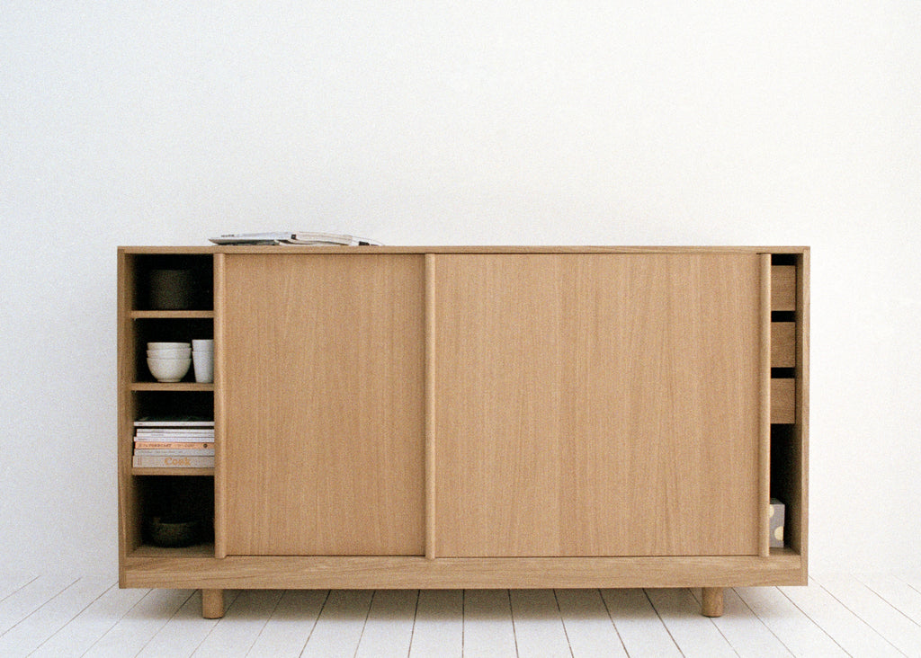 Sideboard with Sliding Doors