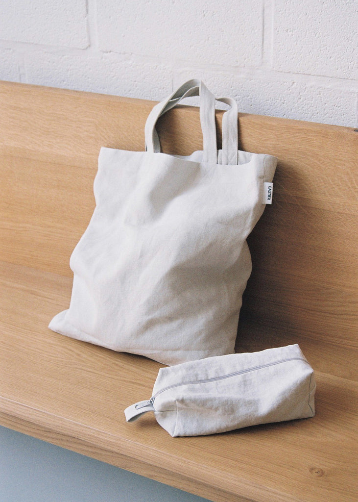 Linen Pouch with matching Tote